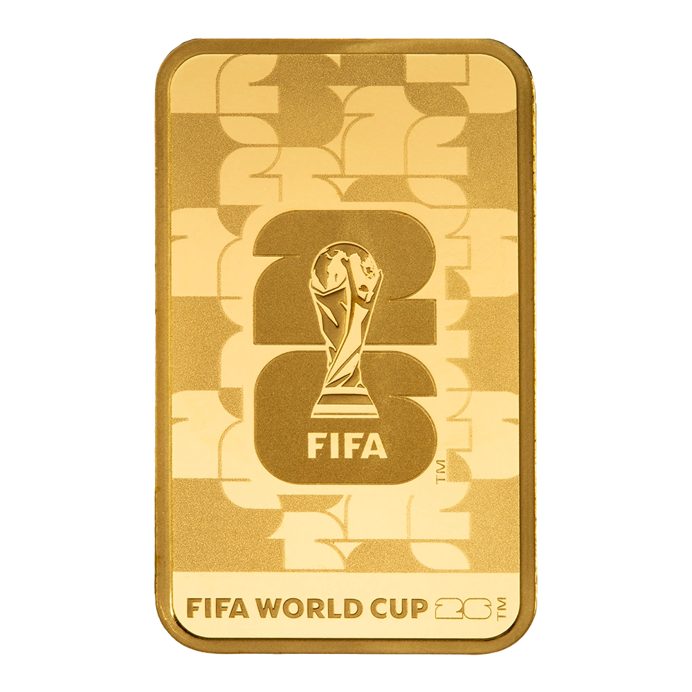 Zlatý slitek PAMP FIFA 2026 5 g - pohled 3